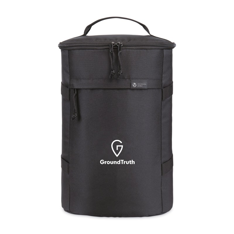 Renew rPET Backpack Cooler - Black 1 Renew rPET Backpack Cooler - Black 1