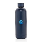 Impact Recycled Stainless Steel Vacuum Bottle - Blue 1 Impact Recycled Stainless Steel Vacuum Bottle - Blue 1