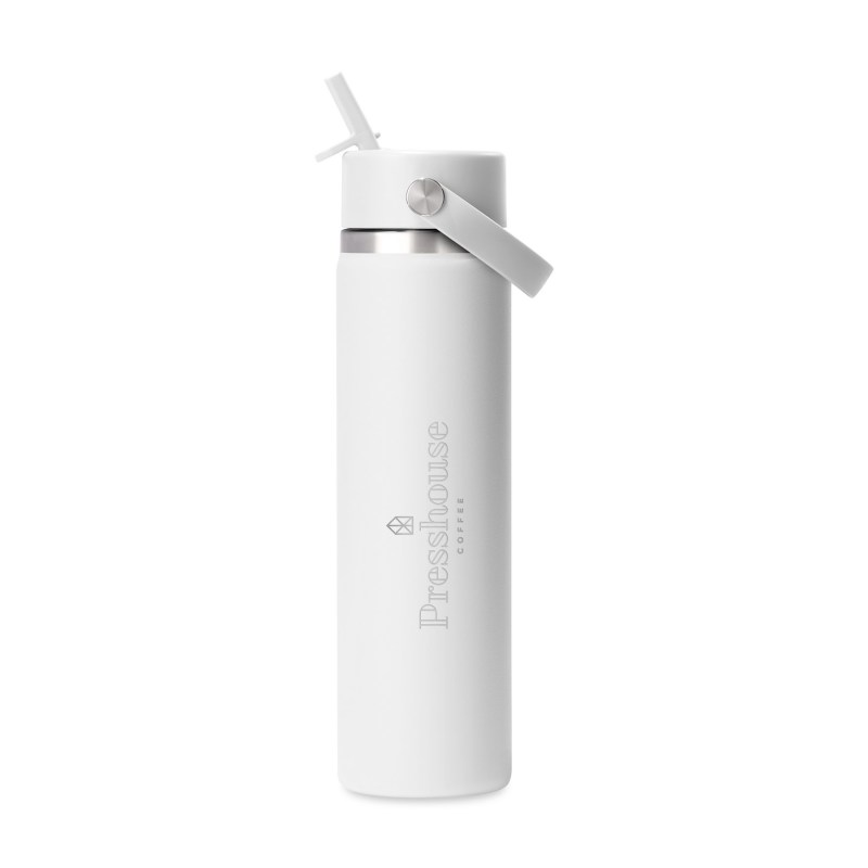 Hydro Flask Wide Flex Straw Cap Bottle 24 Oz. - White 1 Hydro Flask Wide Flex Straw Cap Bottle 24 Oz. - White 1