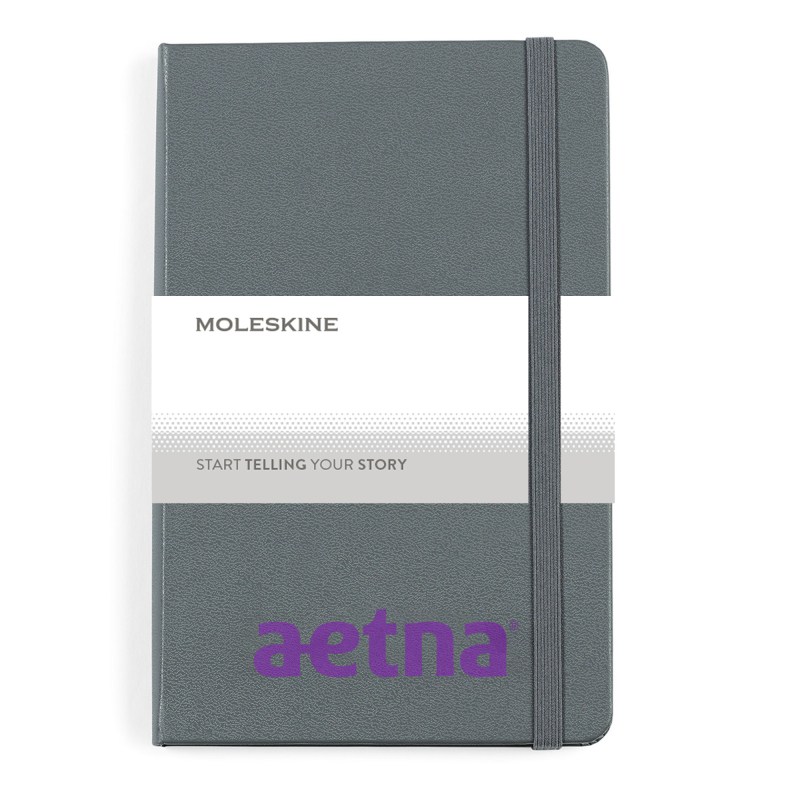 Moleskine® Hard Cover Ruled Medium Notebook - Slate Grey 1 Moleskine® Hard Cover Ruled Medium Notebook - Slate Grey 1