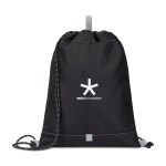 Repeat Recycled rPET Cinchpack - Medium Grey 1 Repeat Recycled rPET Cinchpack - Medium Grey 1