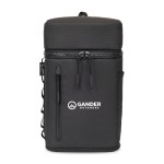 Acadia Recycled rPET Sling Cooler - Black 1 Acadia Recycled rPET Sling Cooler - Black 1