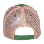 Merrimack Hat Co. Austin Vintage Trucker - Kelly Green-Tan - Alternate Merrimack Hat Co. Austin Vintage Trucker - Kelly Green-Tan - Alternate