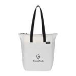 Renew AWARE™ rPET Zippered Tote - Cream 1 Renew AWARE™ rPET Zippered Tote - Cream 1