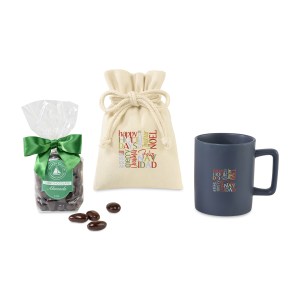 Harbor Sweets Chocolate Covered Almonds Mug Stuffer - Matte Navy 1 Harbor Sweets Chocolate Covered Almonds Mug Stuffer - Matte Navy 1