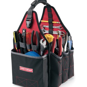 All Purpose Utility Tool Tote - Red-Black 1 All Purpose Utility Tool Tote - Red-Black 1