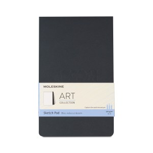 Moleskine® Large Sketchpad - Black 1 Moleskine® Large Sketchpad - Black 1