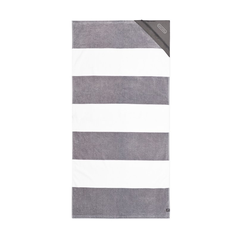 Slowtide® Pocket Beach Towel - Porto Grey 1 Slowtide® Pocket Beach Towel - Porto Grey 1