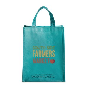 Out of the Ocean® Reusable Lunch Shopper - Seafoam 1 Out of the Ocean® Reusable Lunch Shopper - Seafoam 1