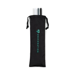 Aviana™ Juniper Reusable Tritan Straw Set - Black 1 Aviana™ Juniper Reusable Tritan Straw Set - Black 1