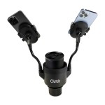 iLive™ Cup Holder with Dual Mobile Phone Mount - Black 1 iLive™ Cup Holder with Dual Mobile Phone Mount - Black 1
