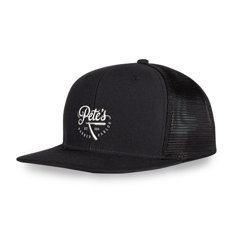 Merrimack Hat Co. Axel Trucker - Black 1 Merrimack Hat Co. Axel Trucker - Black 1