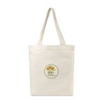 AWARE™ Recycled Cotton Gusset Bottom Tote - Natural 1 AWARE™ Recycled Cotton Gusset Bottom Tote - Natural 1