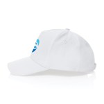 Impact 5 Panel 280gr Recycled Cotton Cap - AWARE - White - Alternate Impact 5 Panel 280gr Recycled Cotton Cap - AWARE - White - Alternate