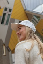 Impact 5 Panel 280gr Recycled Cotton Cap - AWARE - White - Alternate Impact 5 Panel 280gr Recycled Cotton Cap - AWARE - White - Alternate