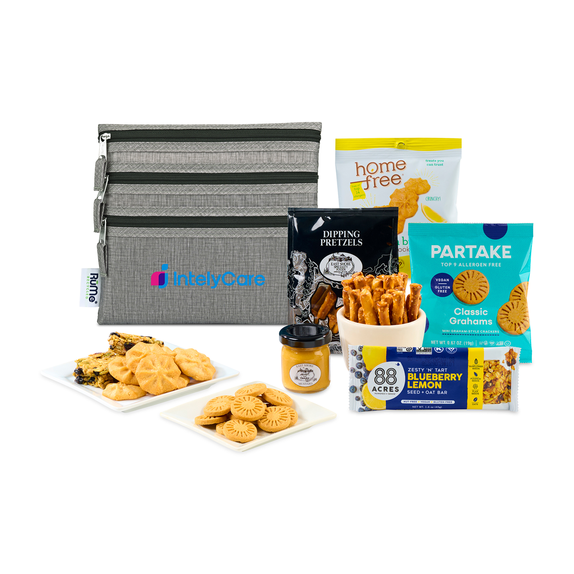 Rume® Goodies for Good Stuff Snack Pack - Heather Grey 1 Rume® Goodies for Good Stuff Snack Pack - Heather Grey 1