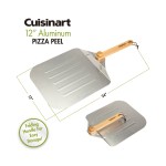 Cuisinart Outdoors® 12" Aluminum Pizza Peel - Stainless Steel - Alternate Cuisinart Outdoors® 12" Aluminum Pizza Peel - Stainless Steel - Alternate