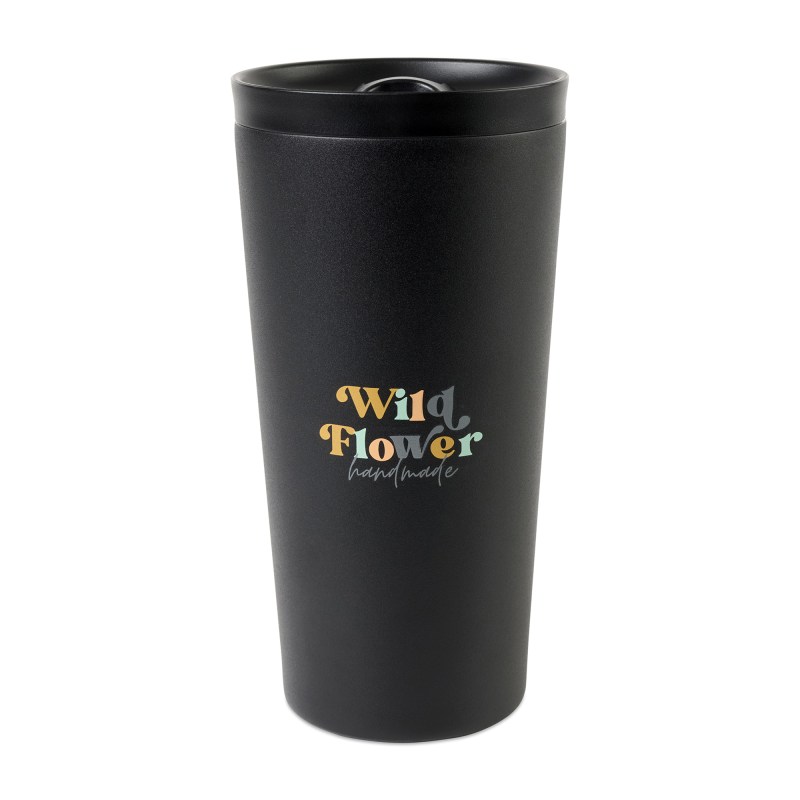 Aviana Rowan Recycled Stainless Steel Tumbler - 17 Oz. - Black 1 Aviana Rowan Recycled Stainless Steel Tumbler - 17 Oz. - Black 1