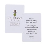 Custom Greeting Card - White - Alternate Custom Greeting Card - White - Alternate