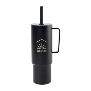 MiiR All Day Straw Cup - 32 Oz. - Black Powder 1 MiiR All Day Straw Cup - 32 Oz. - Black Powder 1