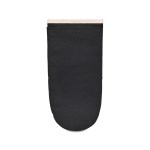 La Cuisine Recycled Cotton Oven Mitt - AWARE™ - Black 2 La Cuisine Recycled Cotton Oven Mitt - AWARE™ - Black 2