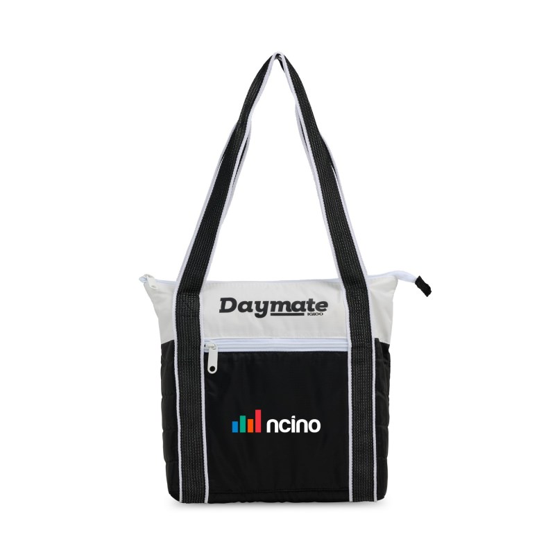 Igloo Daymate Soft Cooler 10 Can - White-Black 1 Igloo Daymate Soft Cooler 10 Can - White-Black 1