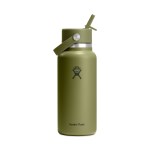 Hydro Flask Wide Flex Straw Cap Bottle 32 Oz. - Palmer Green - Alternate Hydro Flask Wide Flex Straw Cap Bottle 32 Oz. - Palmer Green - Alternate