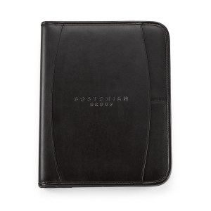 Contemporary Leather Writing Pad - Black 1 Contemporary Leather Writing Pad - Black 1