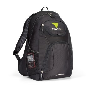 Quest Laptop Backpack - Black 1 Quest Laptop Backpack - Black 1