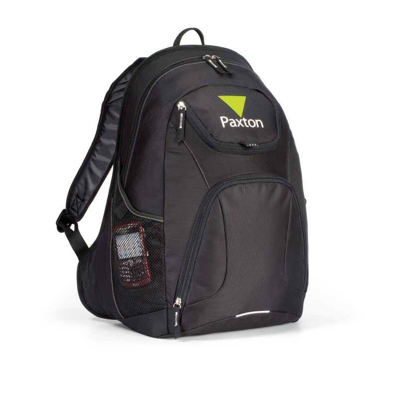 Quest Laptop Backpack - Black 1 Quest Laptop Backpack - Black 1