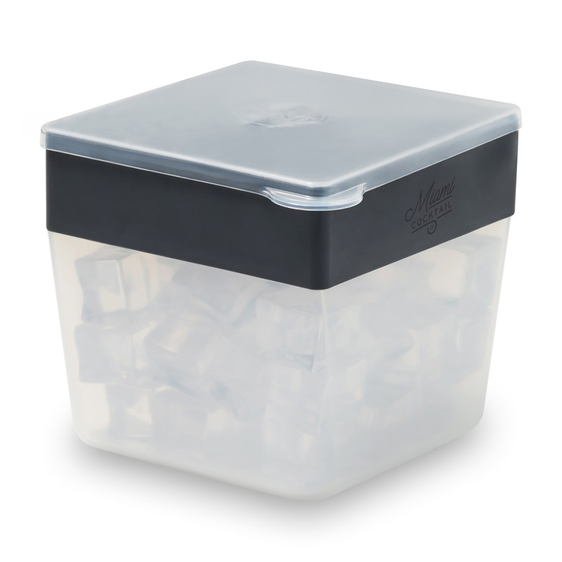 W&P Mini Ice Cube Box - Charcoal 1 W&P Mini Ice Cube Box - Charcoal 1