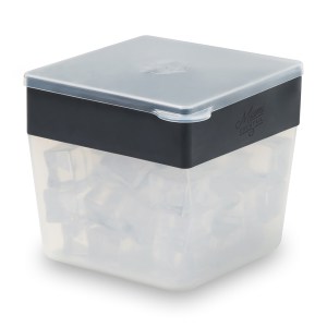 W&P Mini Ice Cube Box - Charcoal 1 W&P Mini Ice Cube Box - Charcoal 1