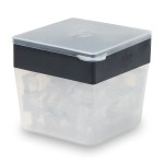 W&P Mini Ice Cube Box - Charcoal 1 W&P Mini Ice Cube Box - Charcoal 1