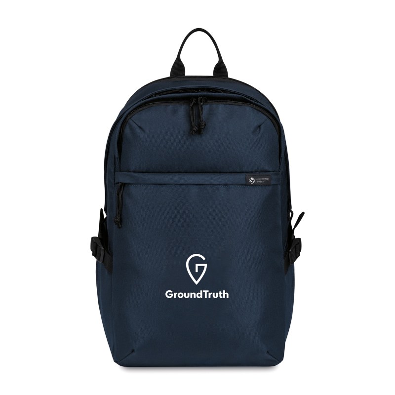 Renew rPET Computer Backpack - Navy 1 Renew rPET Computer Backpack - Navy 1