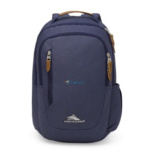 High Sierra® Haidan Laptop Backpack - Navy Heather 1 High Sierra® Haidan Laptop Backpack - Navy Heather 1