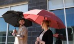 Samsonite Stick Auto Open Umbrella - Black - Alternate Samsonite Stick Auto Open Umbrella - Black - Alternate