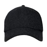 Ahead Clubhouse Wool & Flannel Cap - Charcoal - Alternate Ahead Clubhouse Wool & Flannel Cap - Charcoal - Alternate