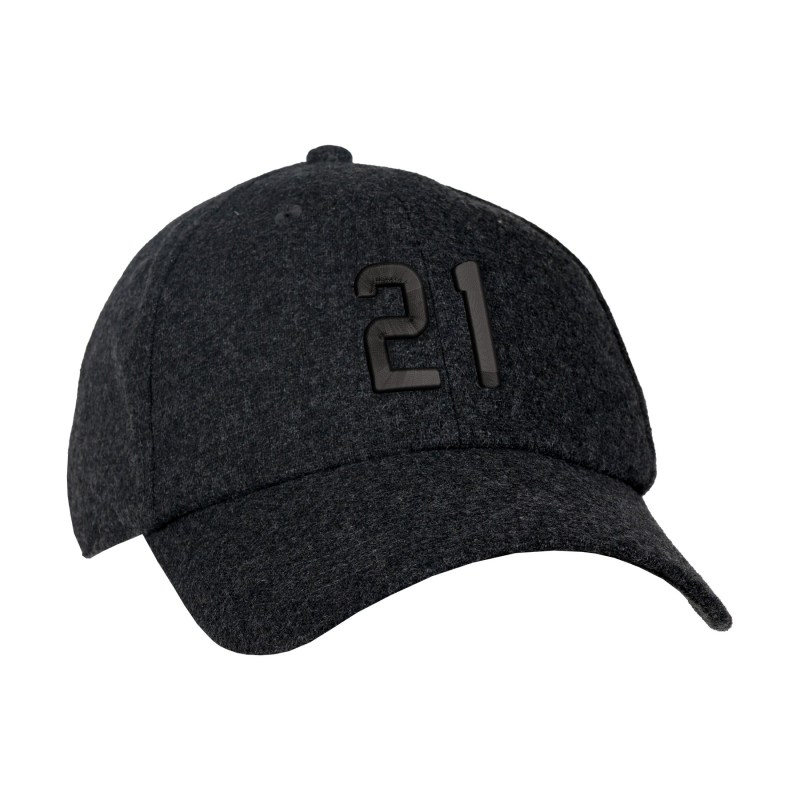 Ahead Clubhouse Wool & Flannel Cap - Charcoal 1 Ahead Clubhouse Wool & Flannel Cap - Charcoal 1