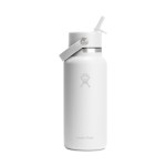 Hydro Flask Wide Flex Straw Cap Bottle 32 Oz. - White - Alternate Hydro Flask Wide Flex Straw Cap Bottle 32 Oz. - White - Alternate