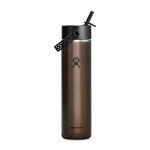 Hydro Flask Lightweight Flex Straw Cap Bottle 24 Oz. - Obsidian - Alternate Hydro Flask Lightweight Flex Straw Cap Bottle 24 Oz. - Obsidian - Alternate