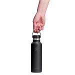 Hydro Flask Standard Flex Cap Bottle 21 Oz. - Black - Alternate Hydro Flask Standard Flex Cap Bottle 21 Oz. - Black - Alternate