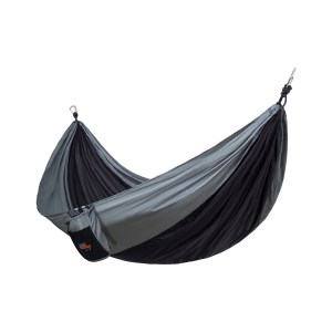 Sebago Packable Hammock - Black and Seattle Grey 1 Sebago Packable Hammock - Black and Seattle Grey 1