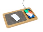 Auden Bamboo Wireless Charging Mouse Pad - Bamboo 2 Auden Bamboo Wireless Charging Mouse Pad - Bamboo 2