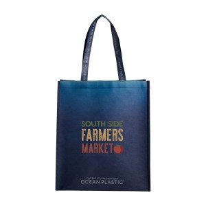 Out of the Ocean® Reusable Large Shopper - Dark Navy 1 Out of the Ocean® Reusable Large Shopper - Dark Navy 1