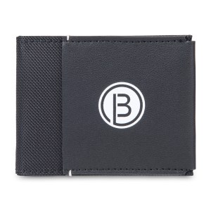 Travis & Wells Lennox Recycled Nylon Money Clip - Black 1 Travis & Wells Lennox Recycled Nylon Money Clip - Black 1