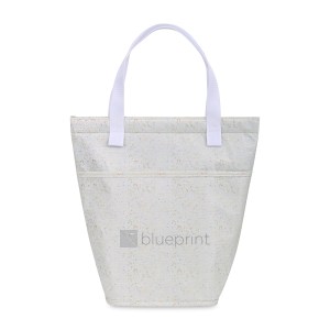 Sami Mini Tote Cooler - Linen Flecks 1 Sami Mini Tote Cooler - Linen Flecks 1