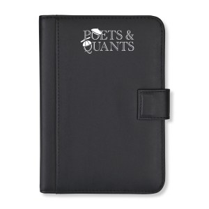 Morgan Junior Magnetic Padfolio - Black 1 Morgan Junior Magnetic Padfolio - Black 1