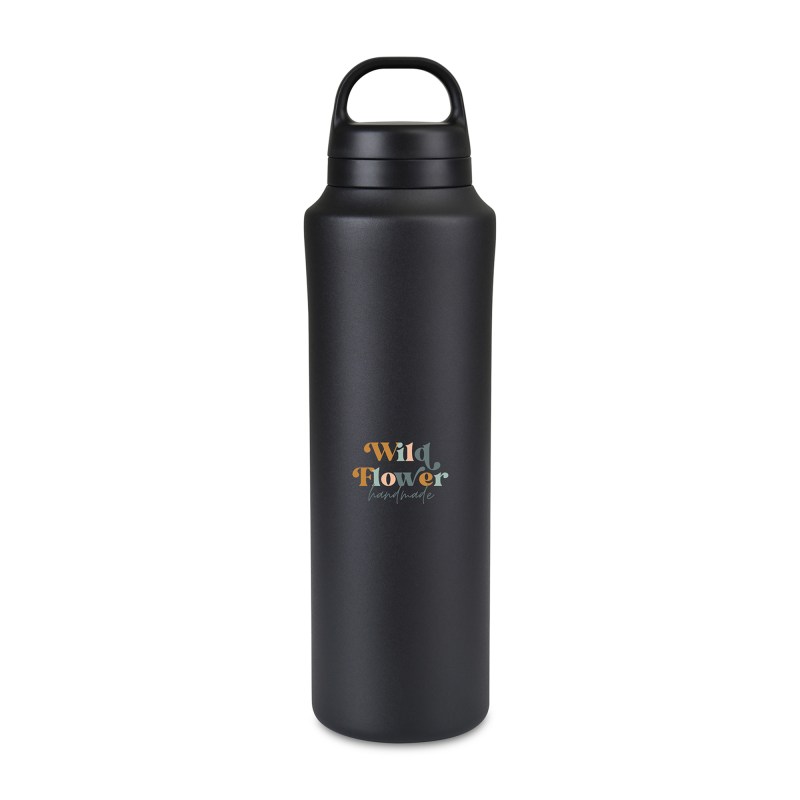 Aviana Rowan Recycled Stainless Steel Water Bottle - 25 Oz. - Black 1 Aviana Rowan Recycled Stainless Steel Water Bottle - 25 Oz. - Black 1