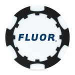 Ahead 2-Sided Poker Chip - Black-White 1 Ahead 2-Sided Poker Chip - Black-White 1