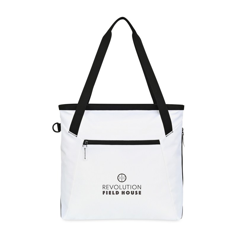 Rally Recycled Courtside Tote - White 1 Rally Recycled Courtside Tote - White 1